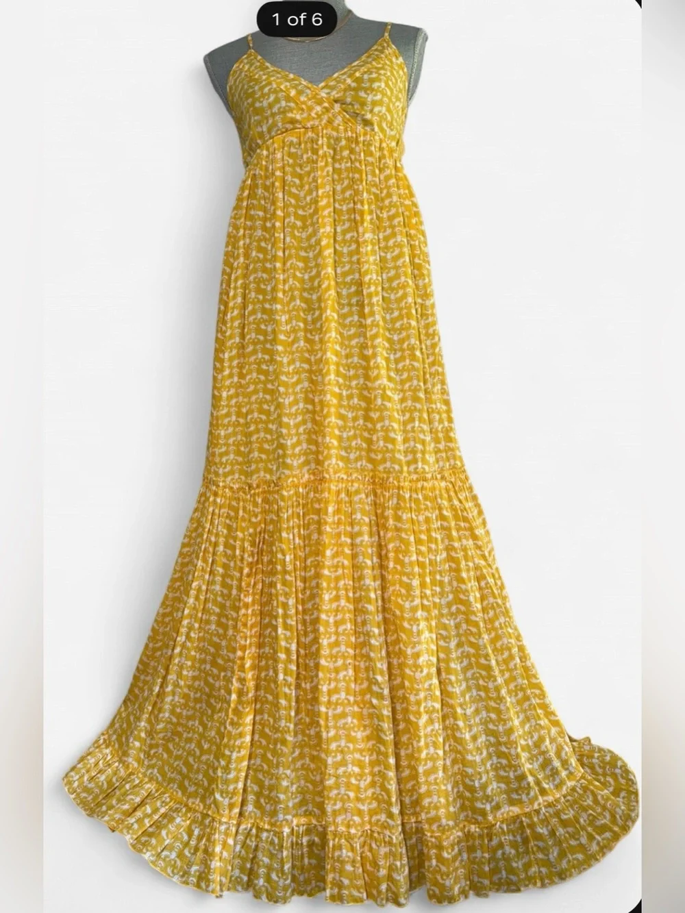 Anthropologie Porridge Printed Maxi Dress - - Picture 1 of 6